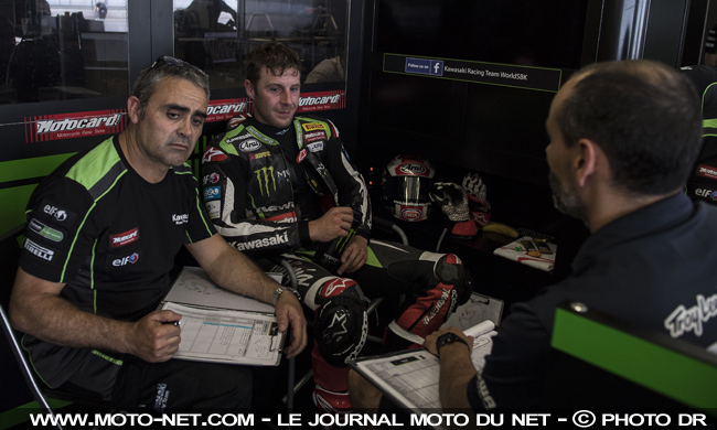  WSBK : les teams officiels Honda et Kawasaki s'entrainent à Portimao