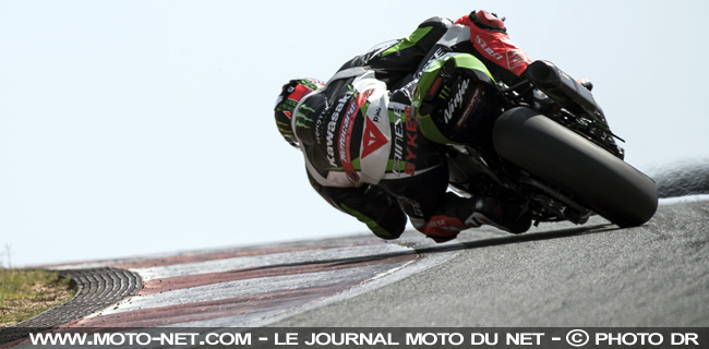  WSBK : les teams officiels Honda et Kawasaki s'entrainent à Portimao