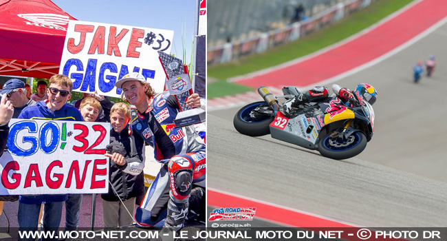  WSBK 2017 : Jake Gagne sur la Honda de Nicky Hayden à Laguna Seca