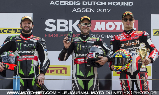 WSBK Assen : Davies persiste et signe... une charge contre Rea