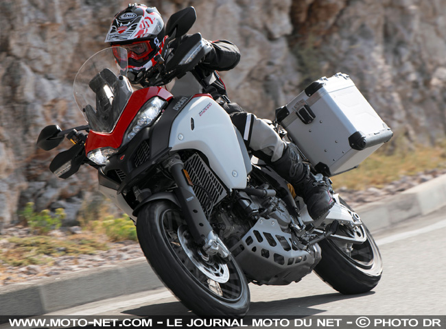 La Ducati Multistrada 1260 Enduro 2019 passe au Testastretta DVT 1262