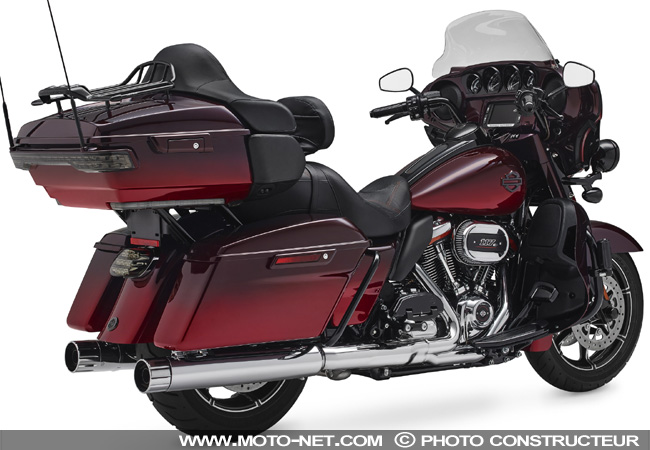  Harley Davidson Touring 2018 : CVO tout feu tout flamme ou Special sombre