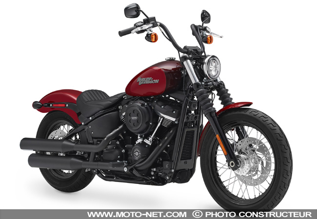 Coup de jeune pour les customs Softail de Harley-Davidson en 2018