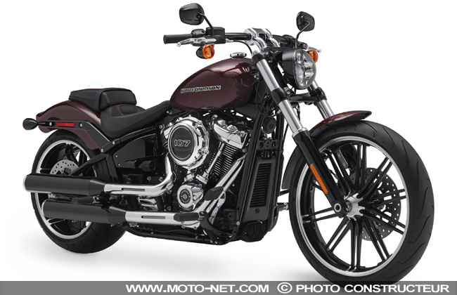 Coup de jeune pour les customs Softail de Harley-Davidson en 2018