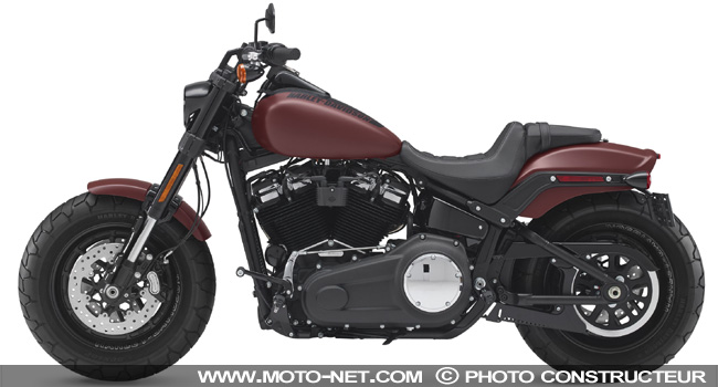 Coup de jeune pour les customs Softail de Harley-Davidson en 2018