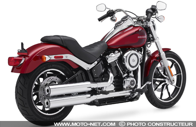 Coup de jeune pour les customs Softail de Harley-Davidson en 2018