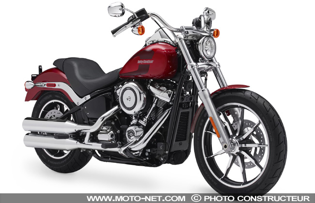 Coup de jeune pour les customs Softail de Harley-Davidson en 2018