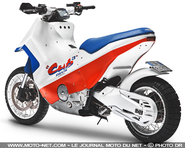 Cub cubed : Deus Ex Machina tripe sur les Honda X-Adv et Cub EZ 90 