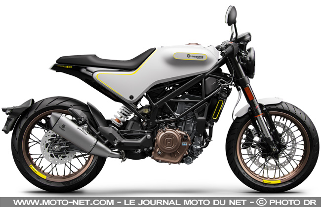 Vitpilen 401 et 701, Svartpilen 401 : les Husqvarna de route arrivent en 2018