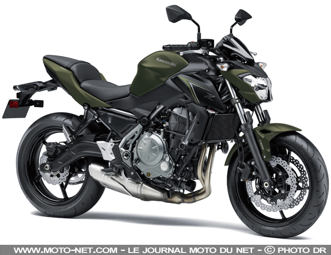 Kawasaki 2018 : nouveaux coloris sur les Z560 et Ninja 650