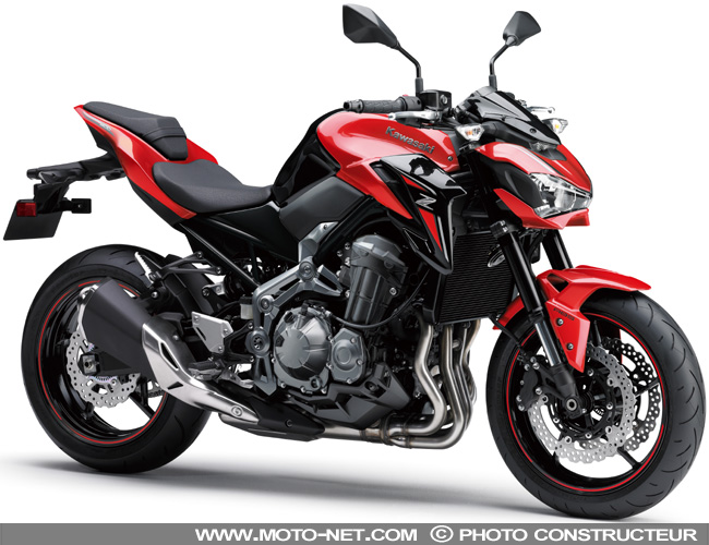 La Kawasaki Z900, accessible aux permis A2 en 2018