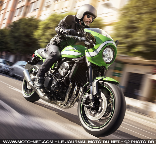 Kawasaki Z900RS Cafe : la nouvelle Rétro Sport se décline en Café Racer