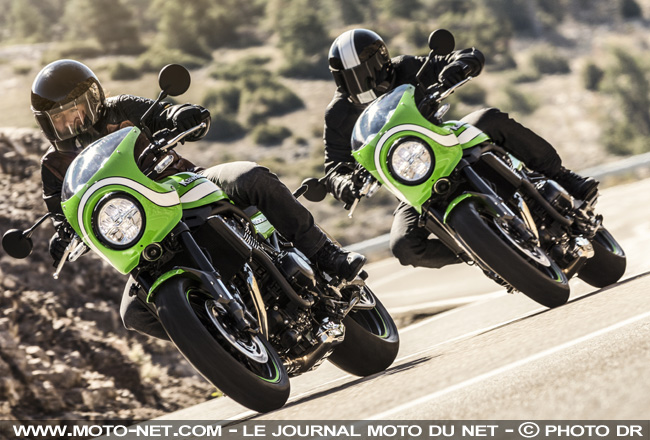 Kawasaki Z900RS Cafe : la nouvelle Rétro Sport se décline en Café Racer