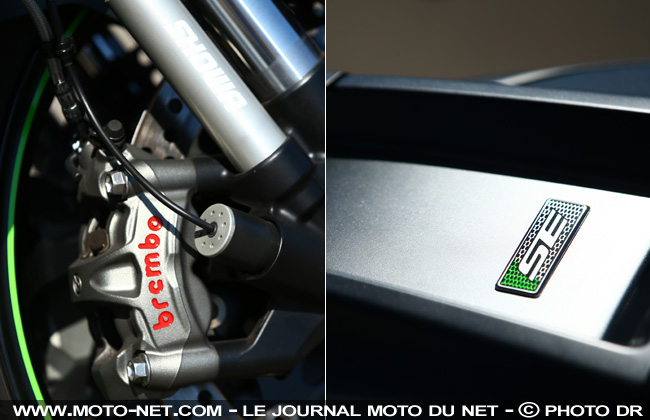 Nouvelle Kawasaki ZX-10R SE 2018 : suspension électronique semi-active