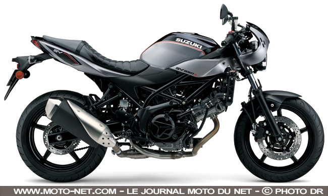  Suzuki SV650X 2018 : premières informations sur le Café Racer
