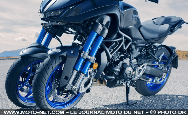 Yamaha Niken 2018 : la MT-09 à trois-roues !