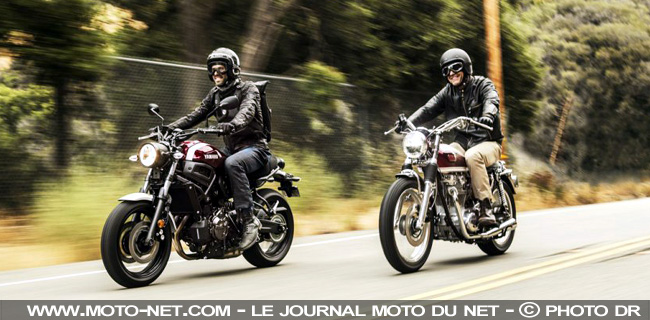  Les Yamaha XSR700 et XSR900 se payent un coup de rouge pour 2018