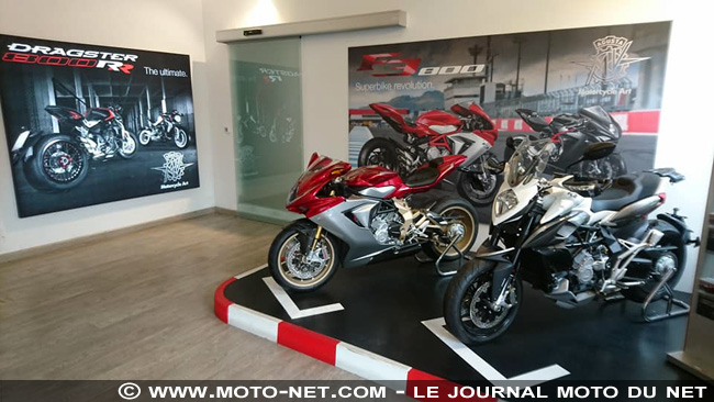 Visite du siège MV Agusta à Varese