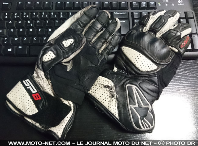  Essai longue durée des gants moto Alpinestars SP-8