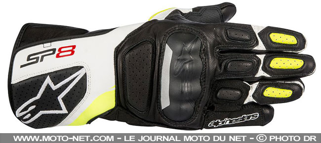  Essai longue durée des gants moto Alpinestars SP-8