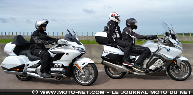 Duel K1600GTL Vs GoldWing 2018 : la croisière s'affronte... 