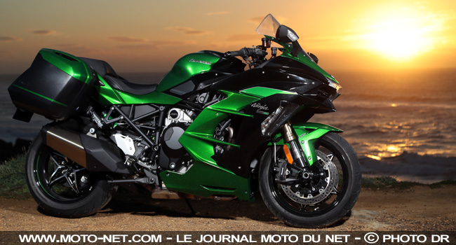  Essai Kawasaki Ninja H2 SX : moto routière sportive, en vert et contre tout...