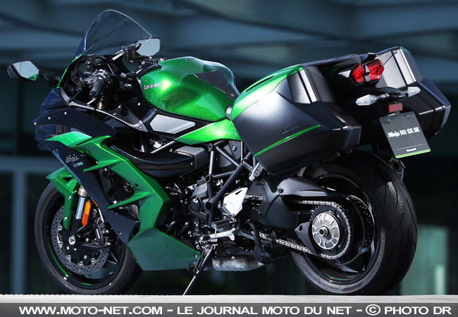  Essai Kawasaki Ninja H2 SX : moto routière sportive, en vert et contre tout...