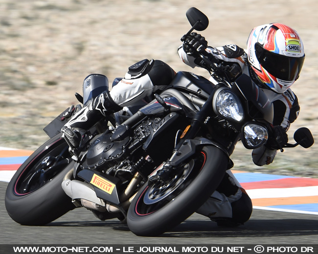 Essai Speed Triple RS : le roadster Triumph hausse le ton et le son en 2018