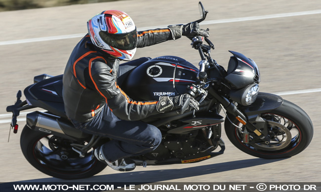 Essai Speed Triple RS : le roadster Triumph hausse le ton et le son en 2018