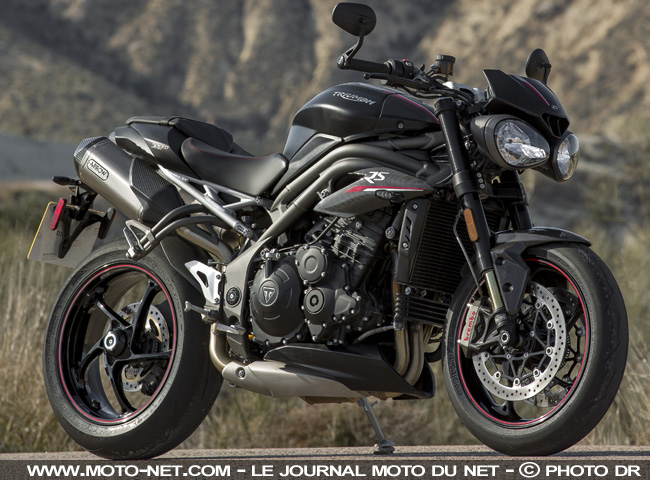 Essai Speed Triple RS : le roadster Triumph hausse le ton et le son en 2018