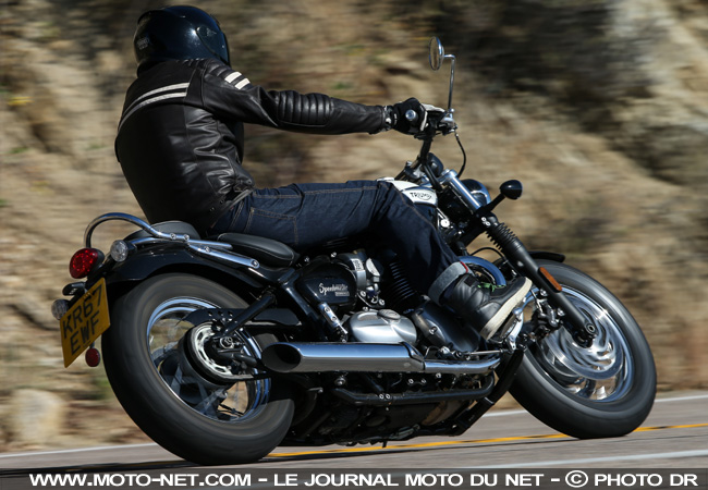 Essai Triumph Speedmaster : sur la route encore, encore