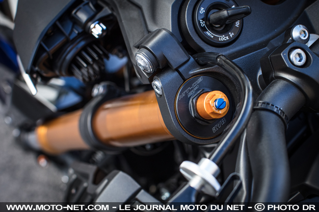 Essai MT-09 SP page 3 : Point technique suspensions