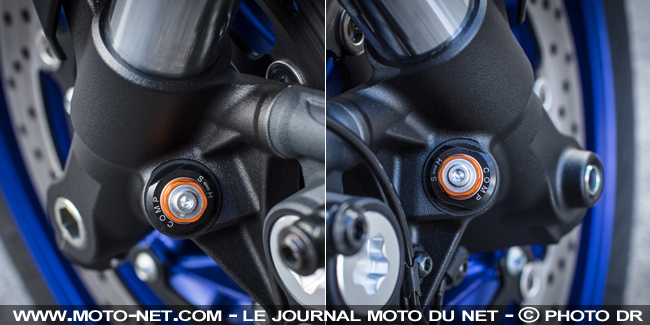 Essai MT-09 SP page 3 : Point technique suspensions
