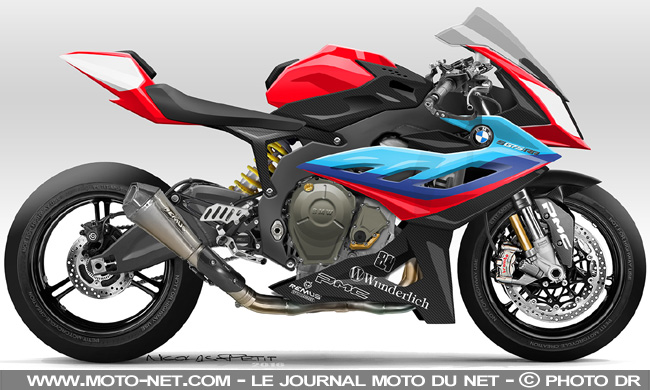 BMW S675RR : le grand succès du designer Nicolas Petit