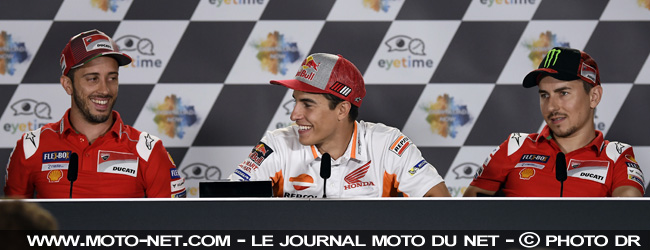  GP d'Autriche - Marquez (2ème) : ''Je pensais me retrouver face à Andrea''