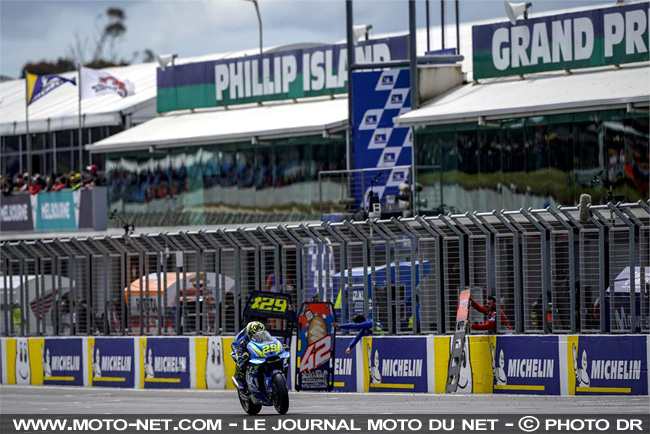 Andrea Iannone domine le premier jour d'essais à Phillip Island