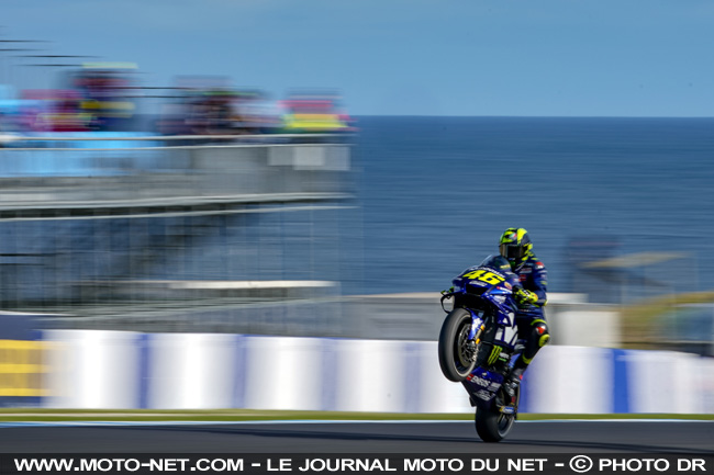 Valentino Rossi, Yamaha Movistar (10ème temps en 1’30.133)