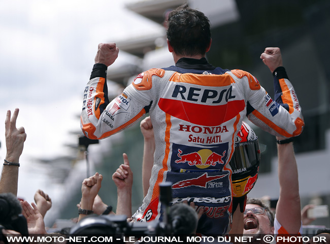 GP de Malaisie - Marquez (1er) : C'était juste une question d'instinct