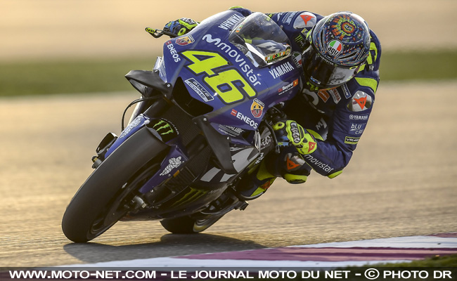 Test MotoGP au Qatar - J3 : Zarco en tête devant Rossi et Dovizioso