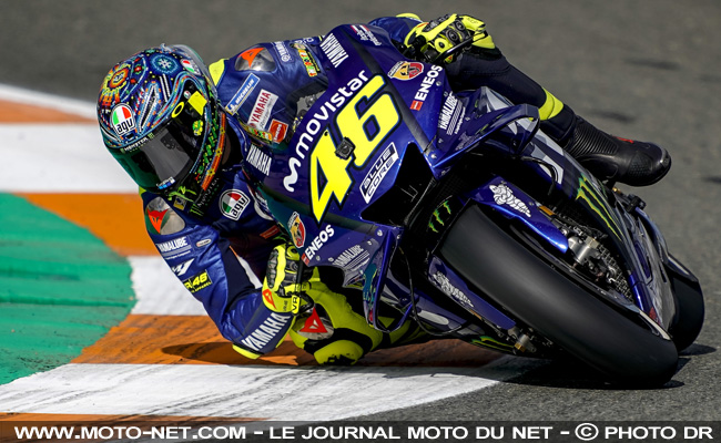 Valentino Rossi (Yamaha officielle), 9ème en 1'31.371