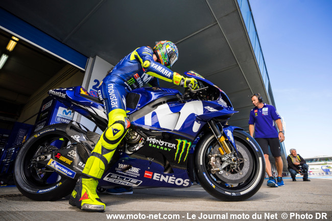 Valentino Rossi (Yamaha officielle), 11ème au cumul des deux journées