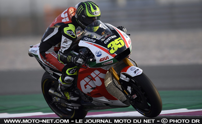 Crutchlow : Je me sens bien sur la moto et l'équipe a bien travaillé