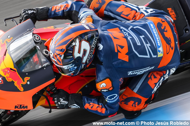 Johann Zarco (KTM officielle), 19ème au cumul des deux journées