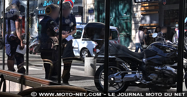 Nouvelle offensive contre le stationnement des motos à Paris