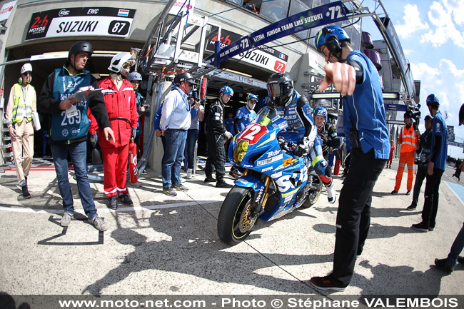 24H Motos 2018 - Galerie photo n°4 : Première partie de la course