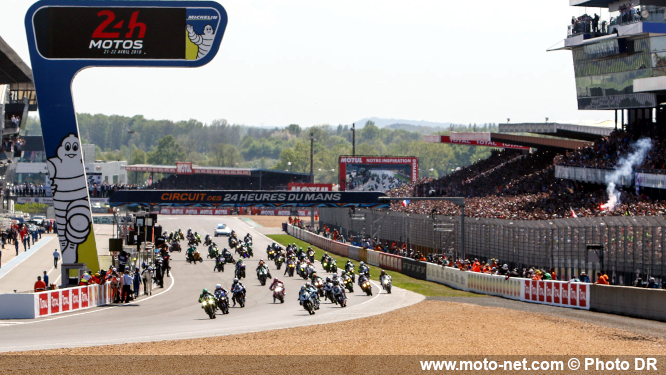 Ouverture des engagements pour les 24 Heures Motos 2019