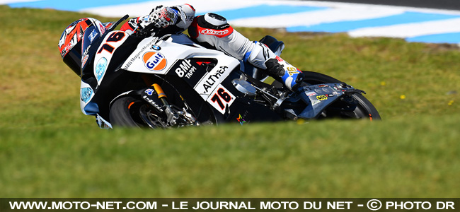 #AUSWorldSBK : Grosse chute de Loris Baz à Phillip Island à cause d'un demi-guidon défectueux