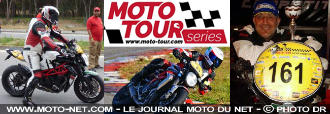 Bruno Vezzuti et le Team Scuderia au Moto Tour Series Tunisie