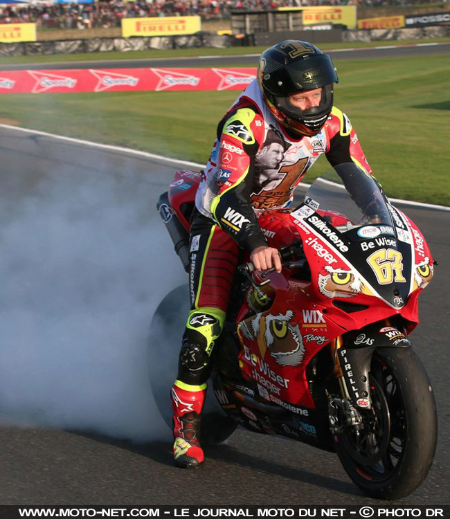 Shane Byrne hospitalisé après une grosse chute aux essais de British Superbike
