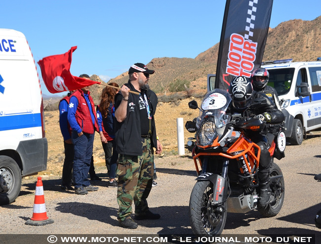 Moto Tour Series Tunisie : départ sur les chapeaux de roues 